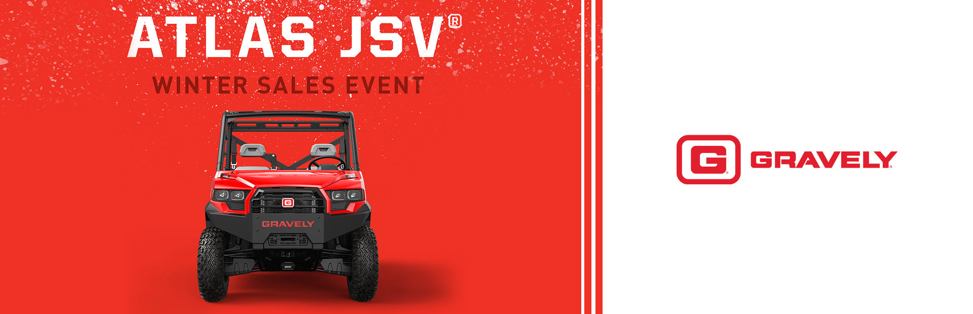 Gravely: Gravely Atlas JSV Winter Sales Event